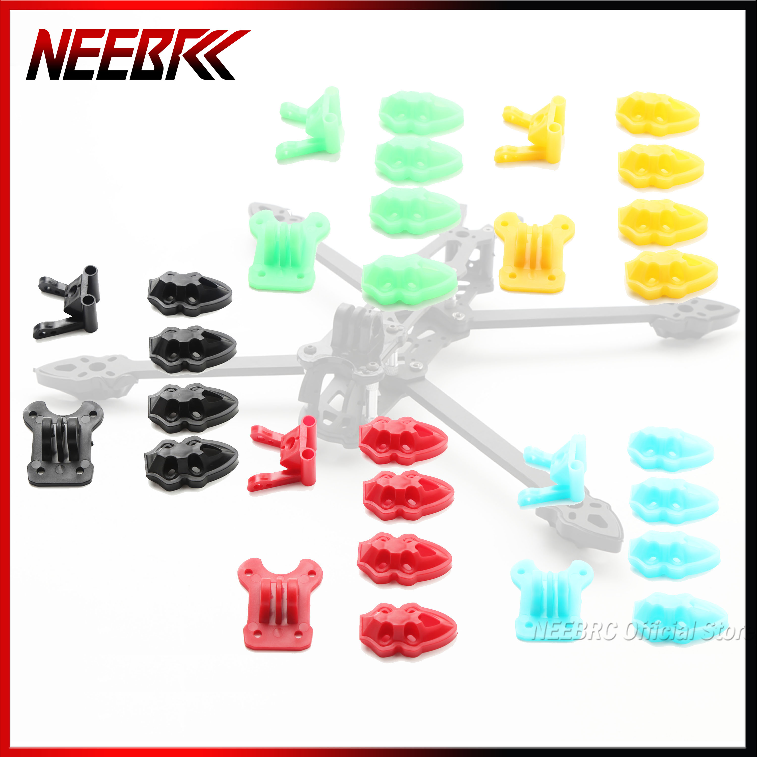 Drone Kit Racing - FPV Drone Frame 3D Printed Set