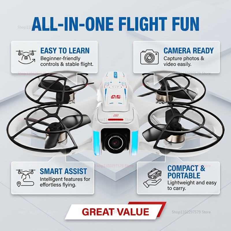 Introduction Drone GPS 8K Prof - Drone Kit Professional のレビューと価格