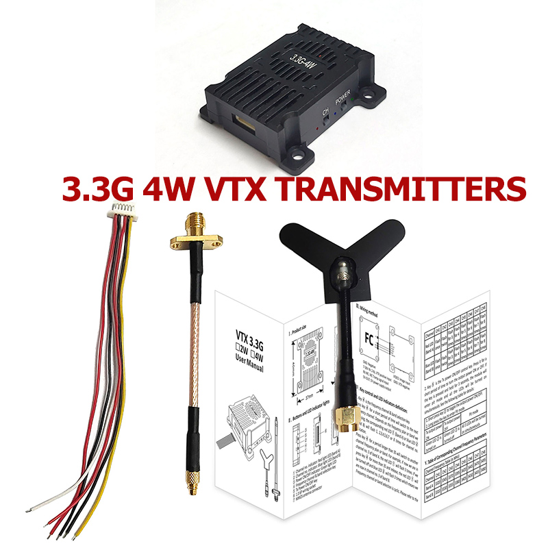 3.3GHz 3.3G 4W FPV Drones Mode - Drone Kit Long Range のレビューと価格