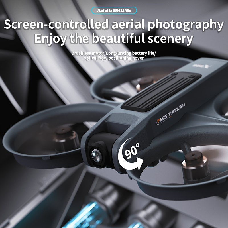 NEW X226 RC Drone 2.4G 5G WIFI - Drone Kit Professional のレビューと価格