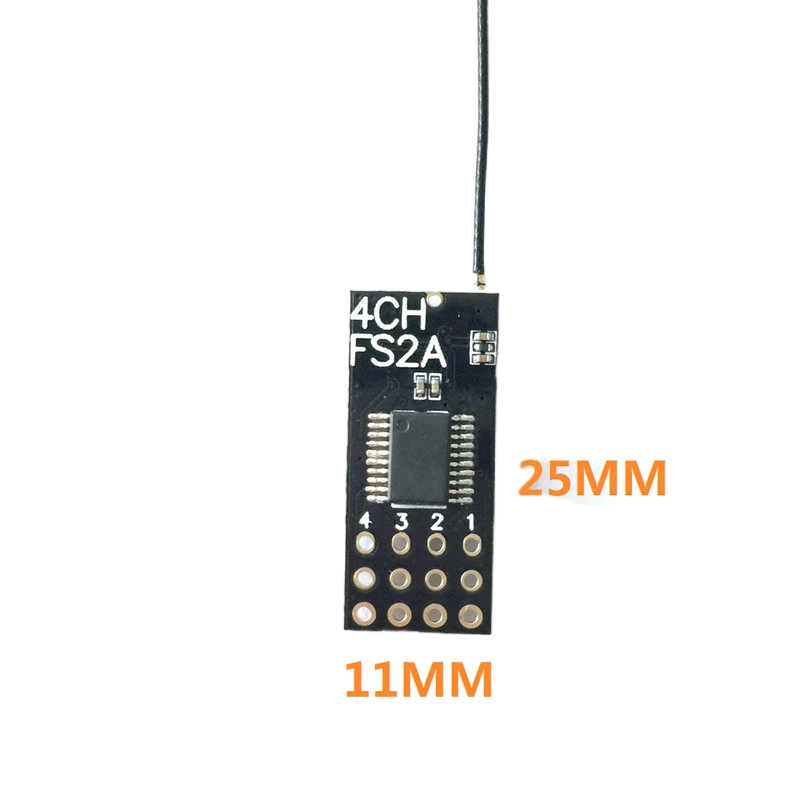 Flysky FS2A Mini Receiver 4CH  - Drone Kit Long Range のレビューと価格