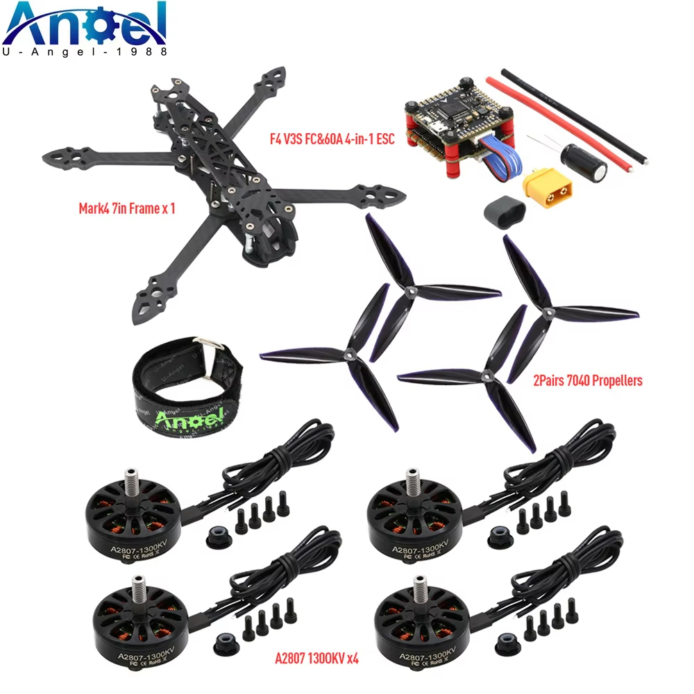 Mark4 Mark 4 7inch 295mm FPV F - Drone Kit With Camera のレビューと価格