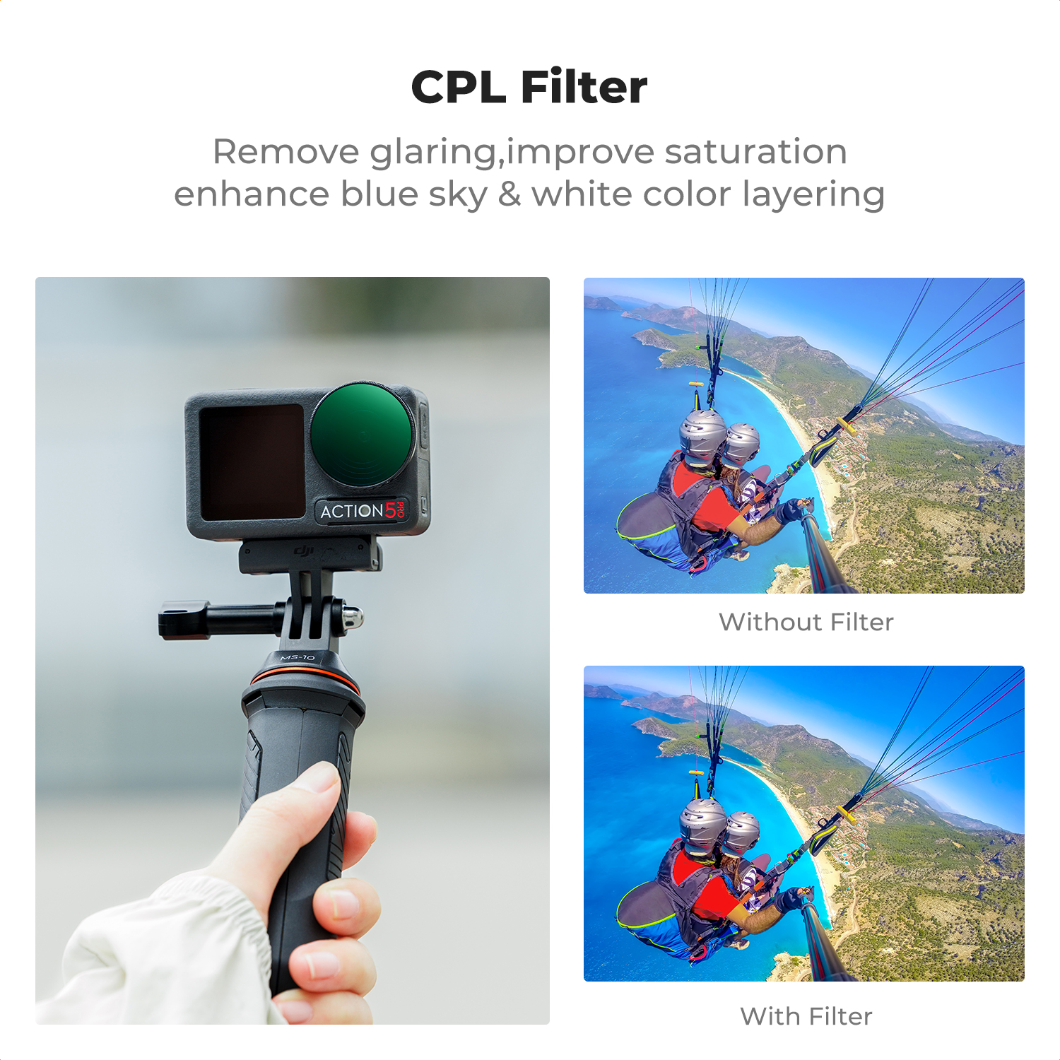 K&F CONCEPT Drone Filter Kit f - Drone Kit Build Yourself のレビューと価格