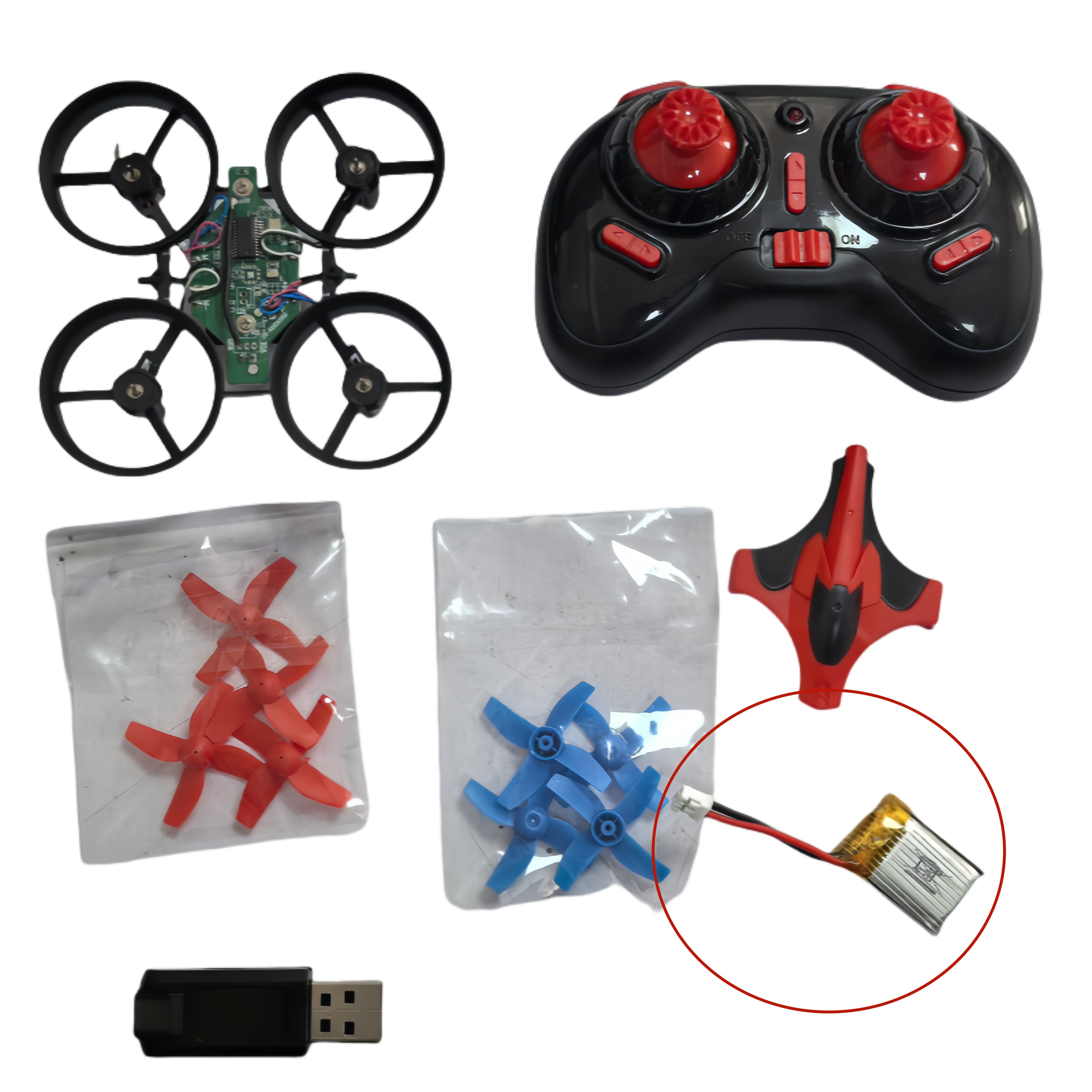 DIY RC Drone Parts 2.4GHz Each - Drone Kit Build Yourself のレビューと価格