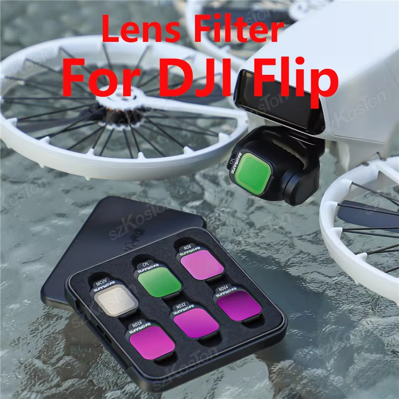 For DJI Flip Lens Filter Kit C - Drone Kit Build Yourself のレビューと価格