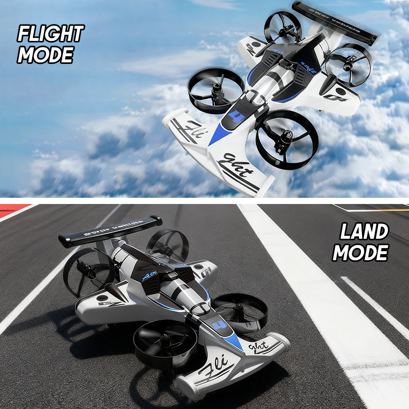 2in1 Mini Drone Air-Ground Fly - Drone Kit Professional のレビューと価格